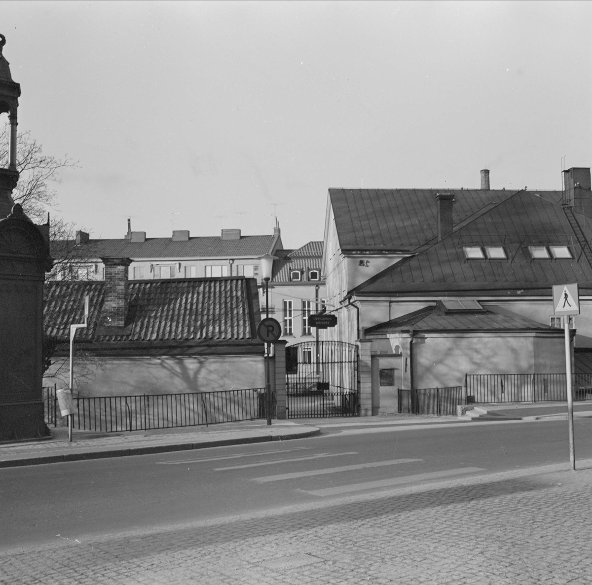 Upplandsmuseet, Akademikvarnen, kvarteret Holmen, Uppsala 1967 ...