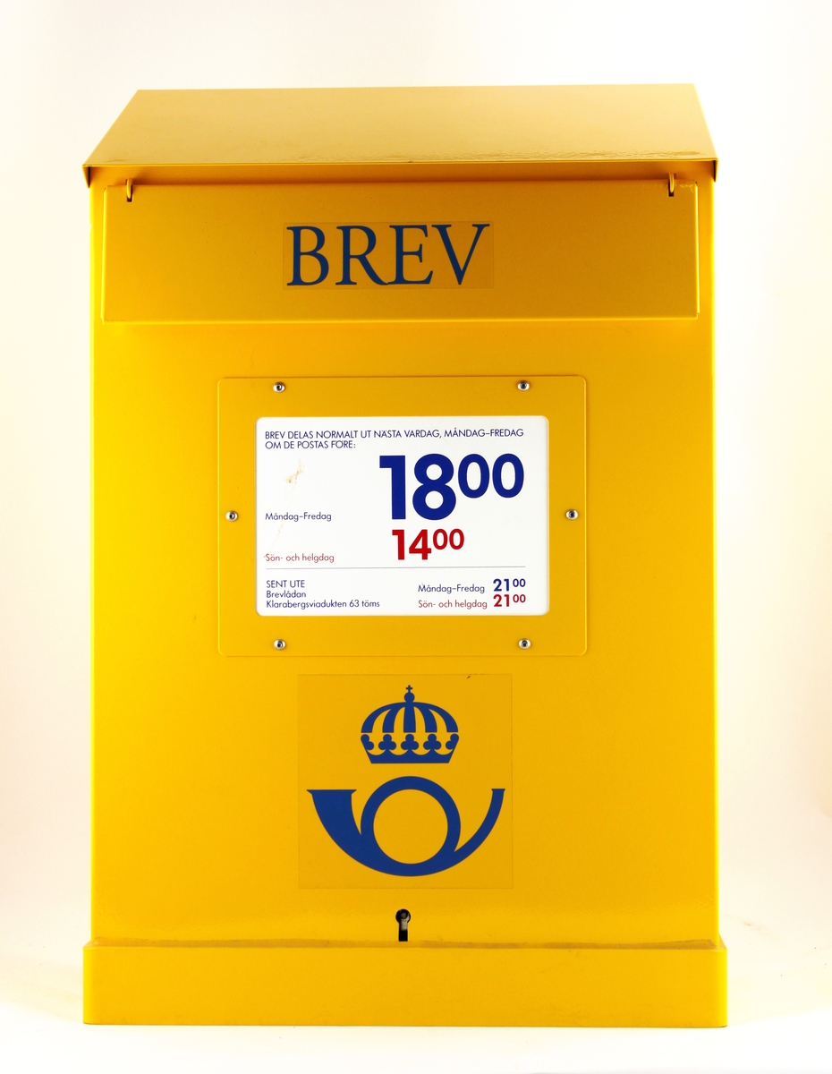 Brevlåda - Postmuseum / DigitaltMuseum