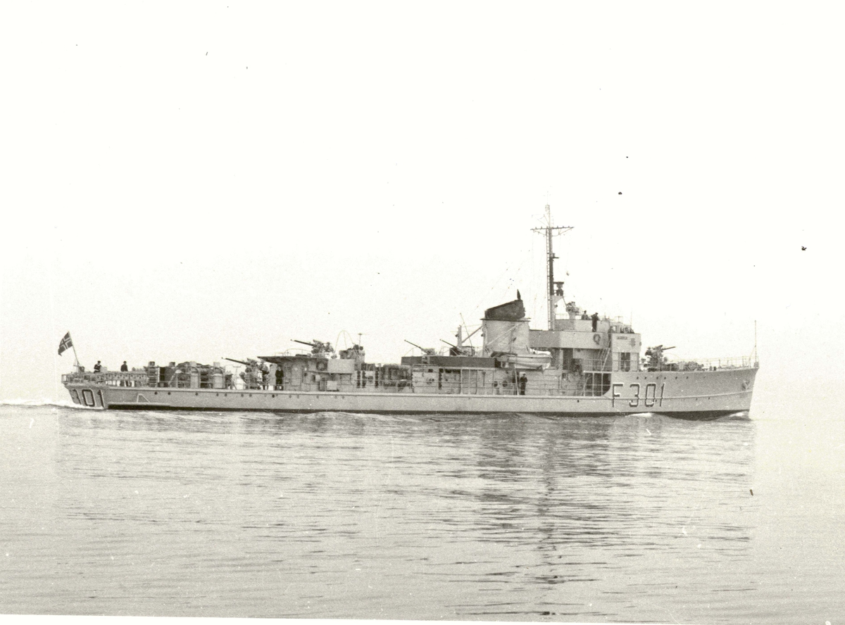 Motiv: Sleipner klasse fregatt KNM (F301) KNM 