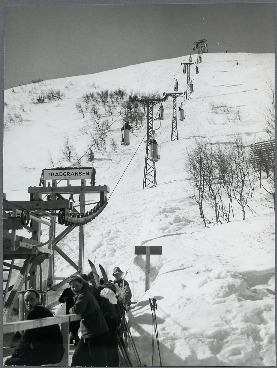 Åre linbana. - Järnvägsmuseet / DigitaltMuseum