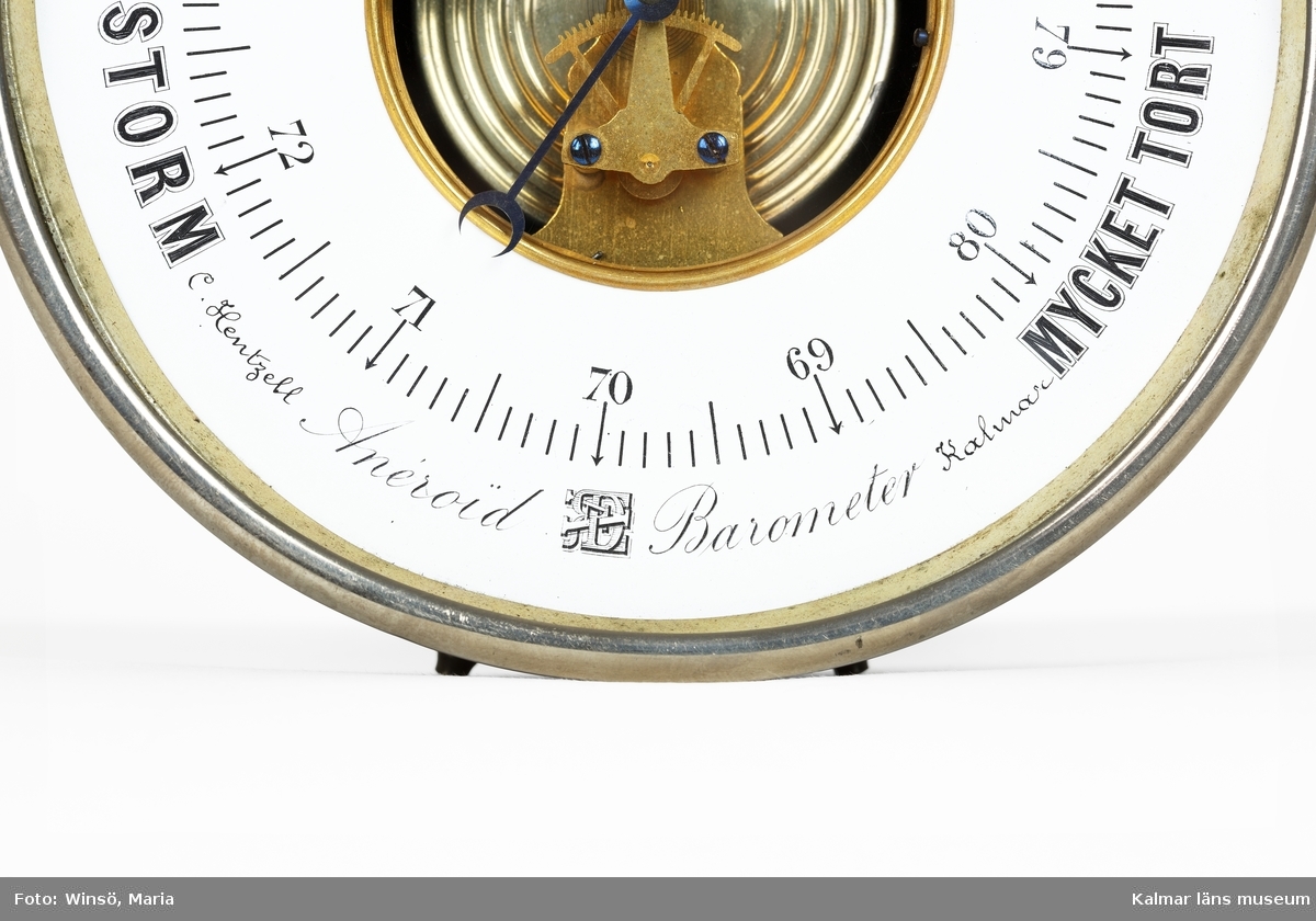 Barometer Kalmar Lans Museum Digitaltmuseum