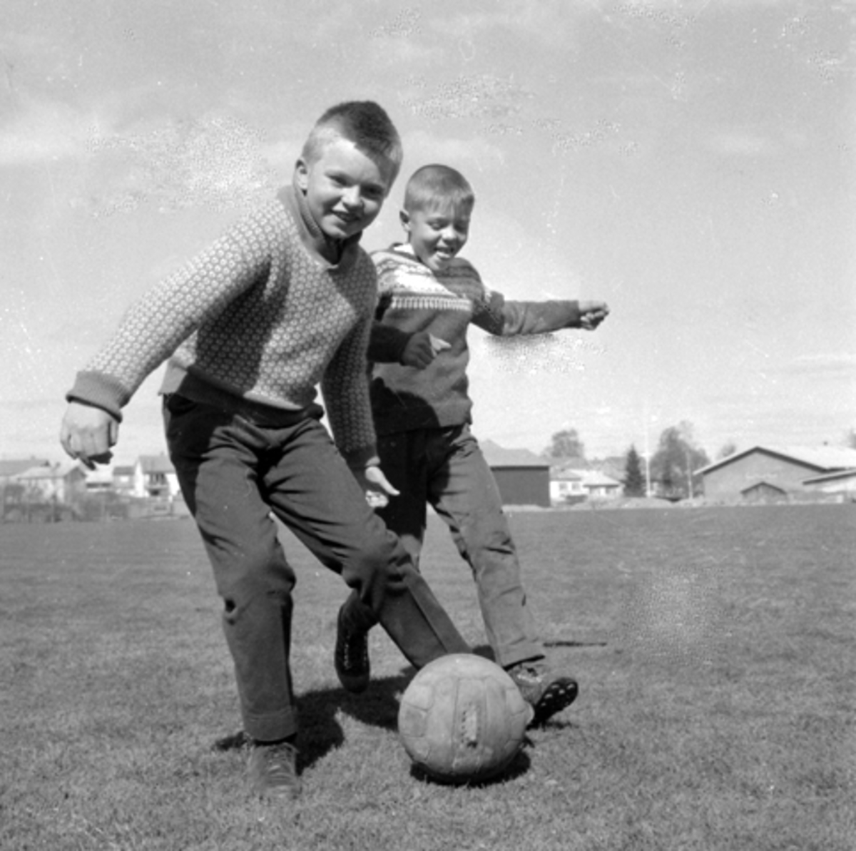 Ham-Kam fotball. - Anno Domkirkeodden / DigitaltMuseum