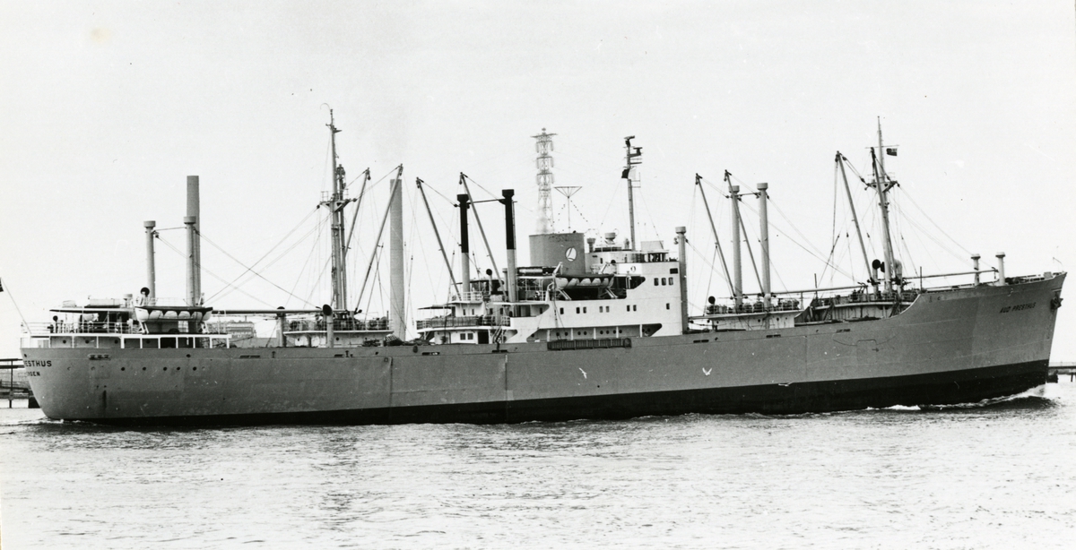 M/S Aud Presthus (Ex. Havmøy)(b.1953, Eriksbergs mek. Verkstads AB ...