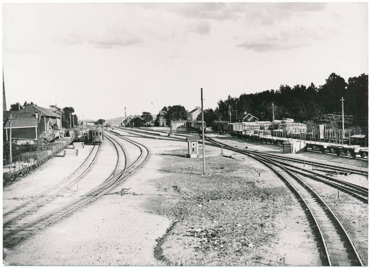 StockholmRimbo Järnväg, SRJ. Rimbo station. Järnvägsmuseet