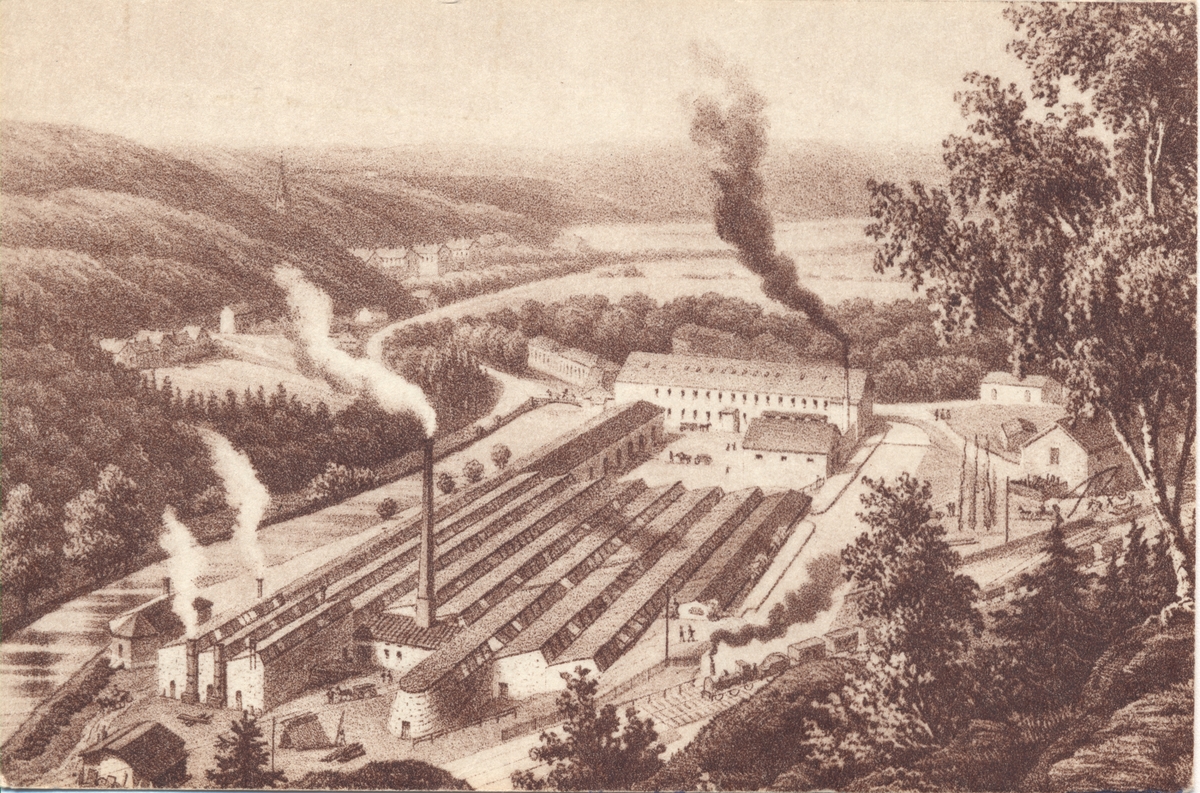 Jonsereds fabriker. Järnvägsmuseet / DigitaltMuseum